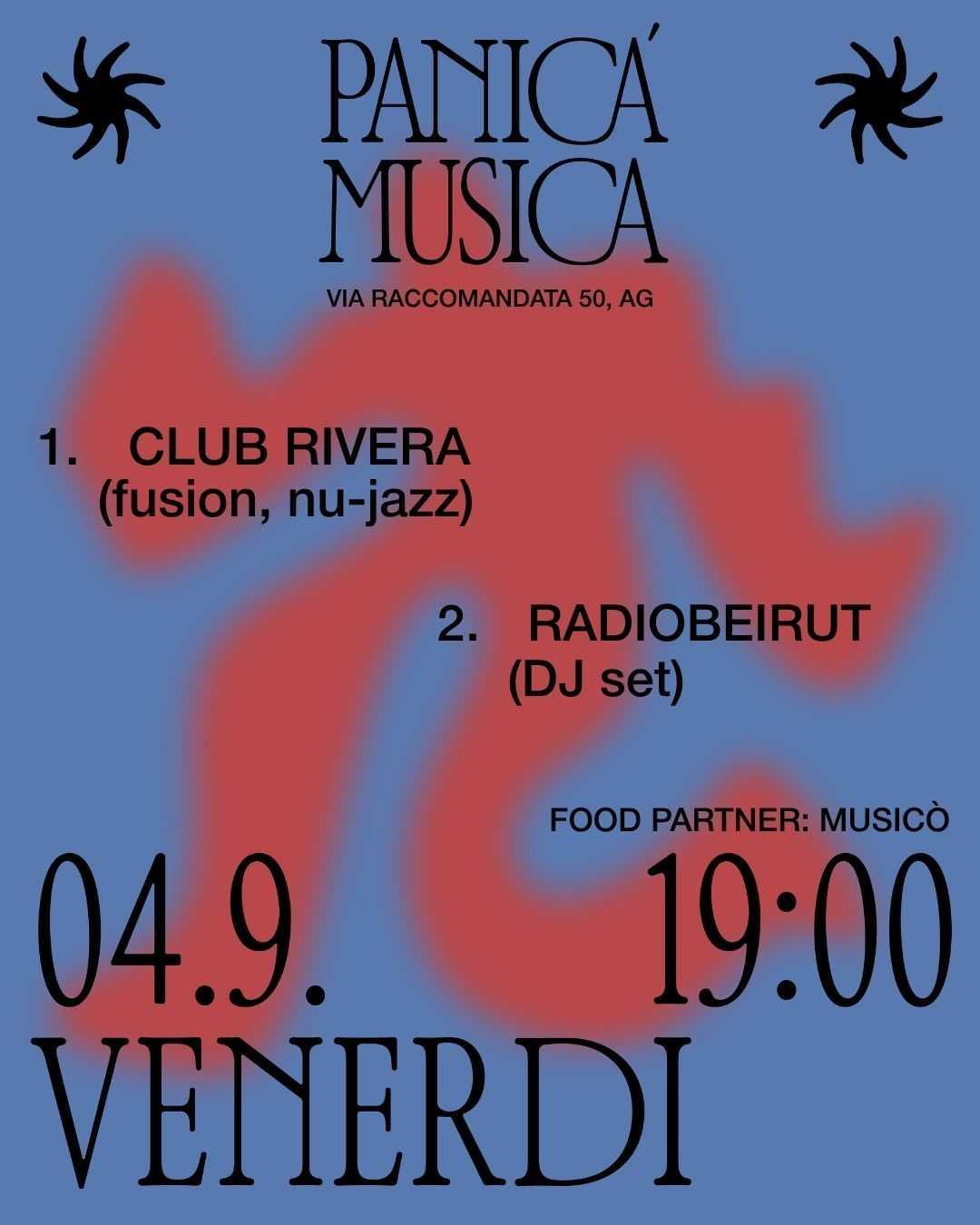 Groovy Night Rooftop Summer Fest 2026 (inizio ore 19:00) organizzato da Pani cà Musica (su richiesta pubblicazione evento)