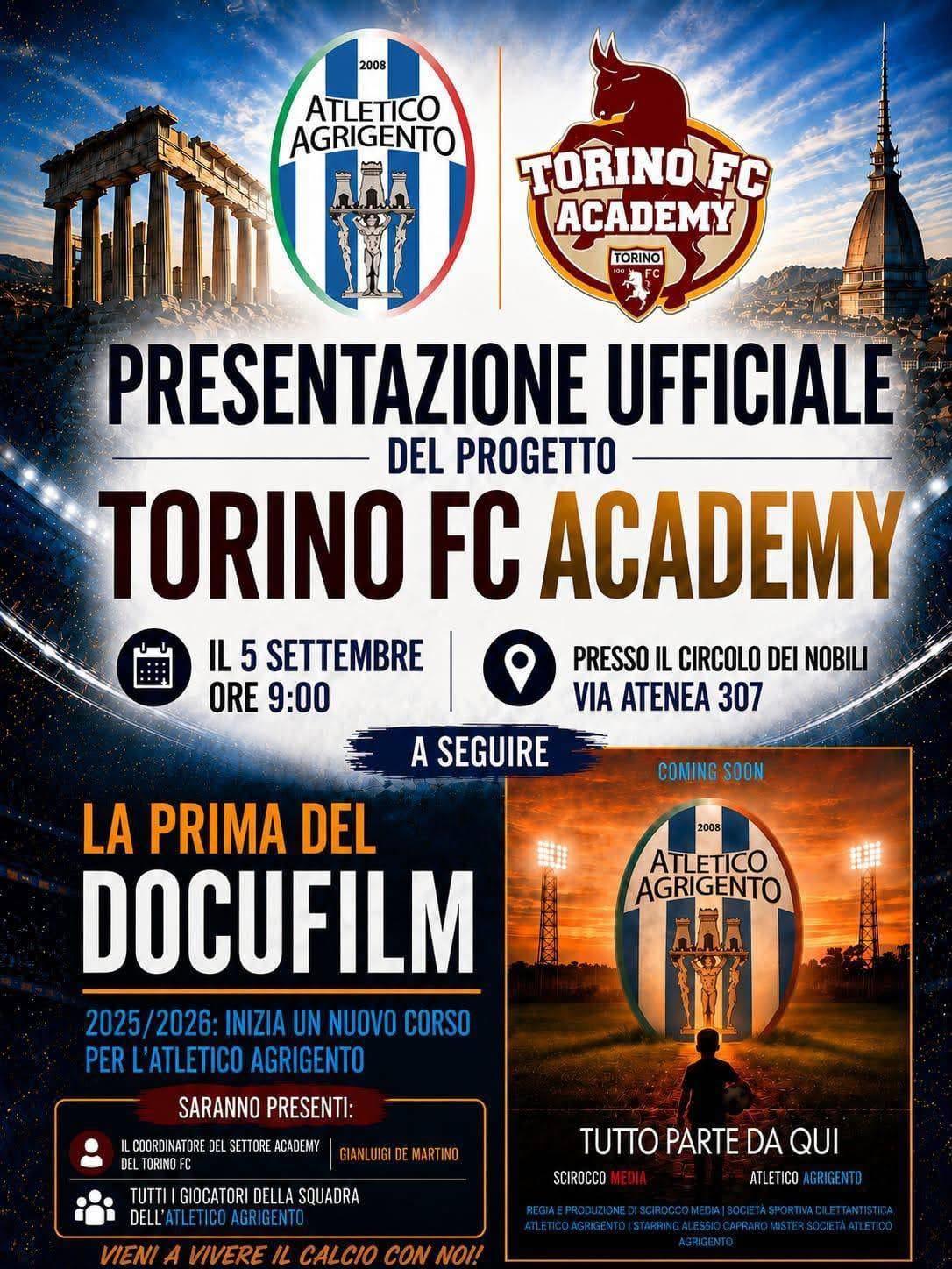 Torino F.C. Academy (start 9:00) Torino F.C. Academy (start 9:00)