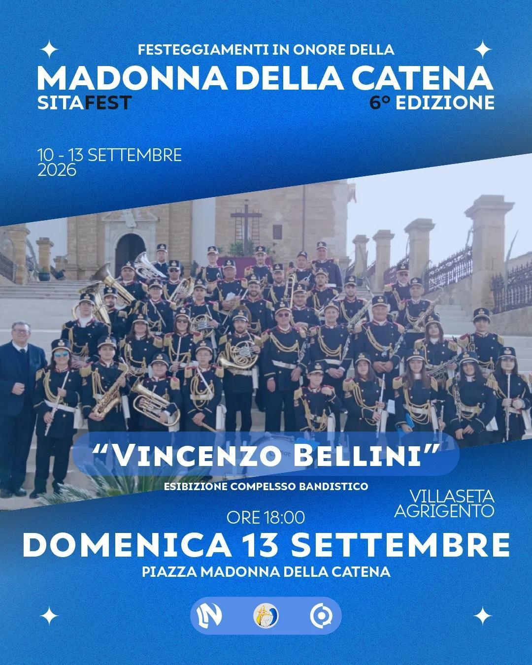 Complesso Bandistico Vincenzo Bellini - SitaFest (inizio ore 18:00) 
