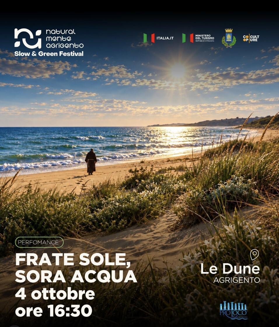 Performance, Frate sole, Sora acqua (h. 16:30)