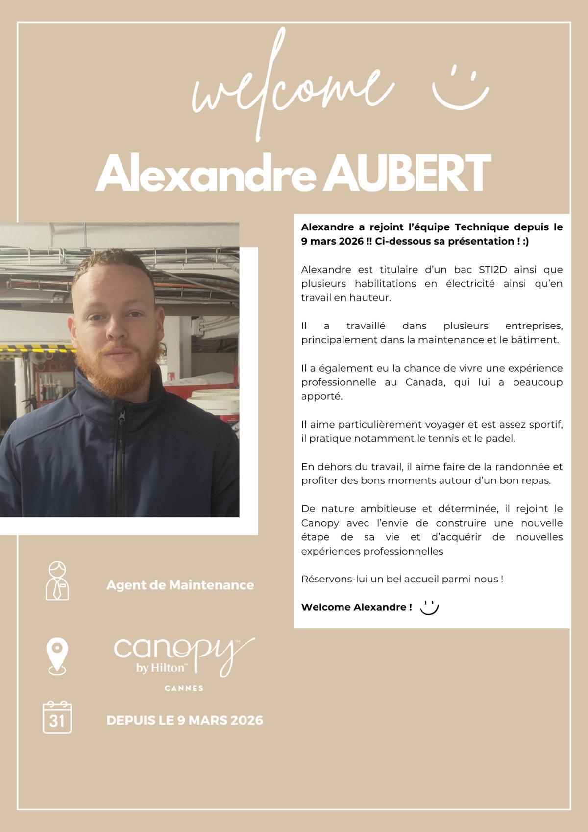 Découvrez nos nouveaux collaborateurs !