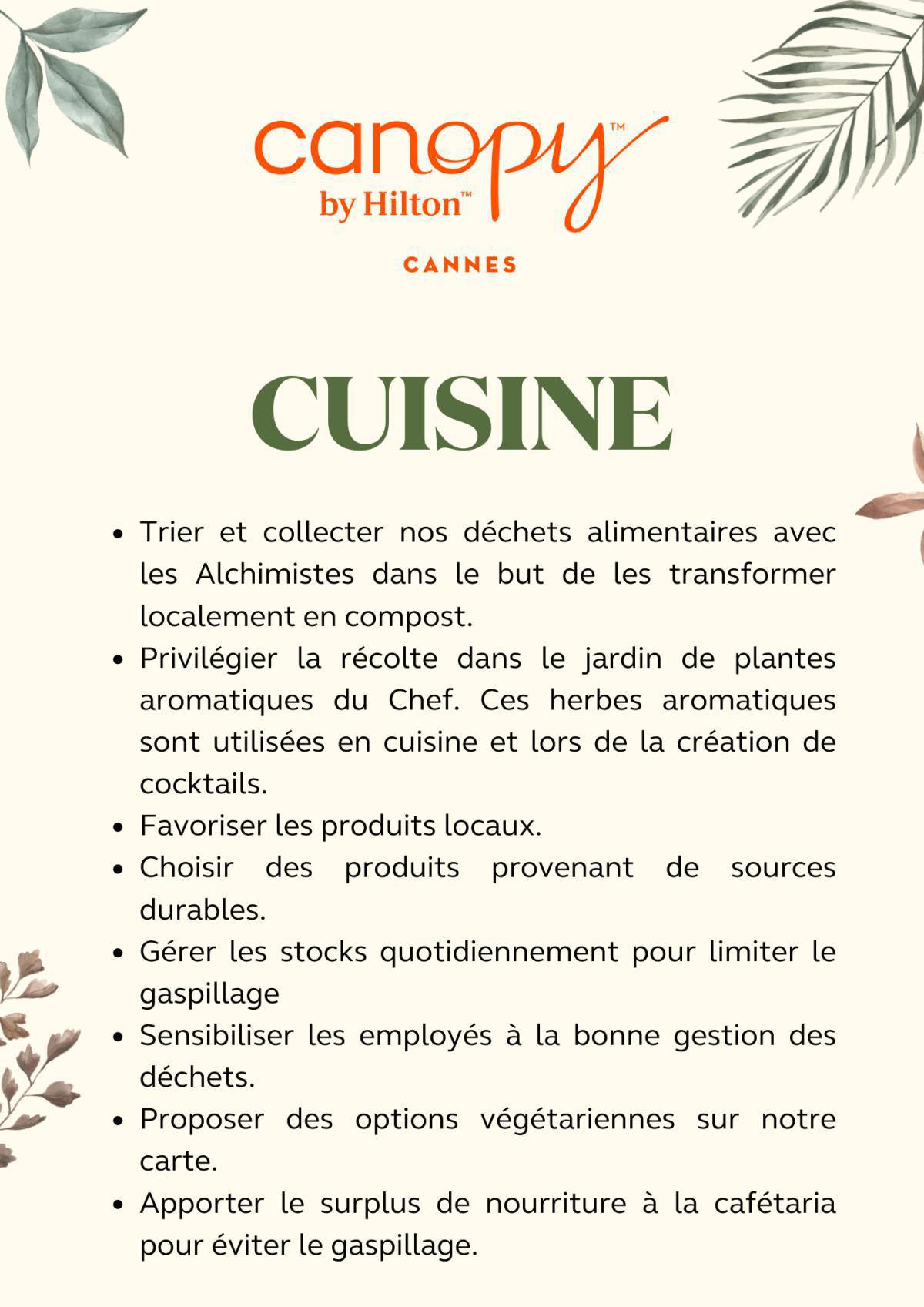 Nos éco-gestes