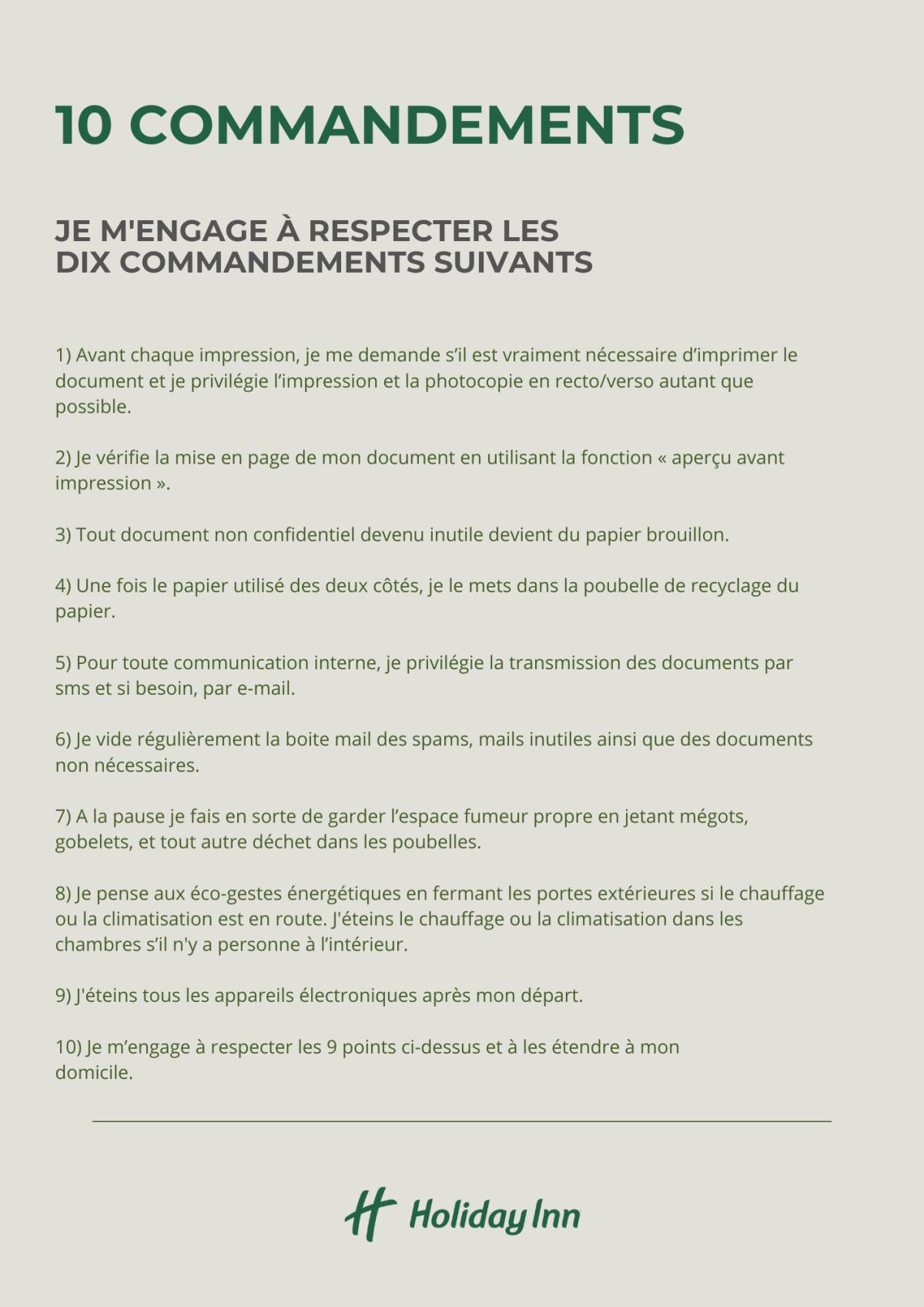 Notre charte RSE