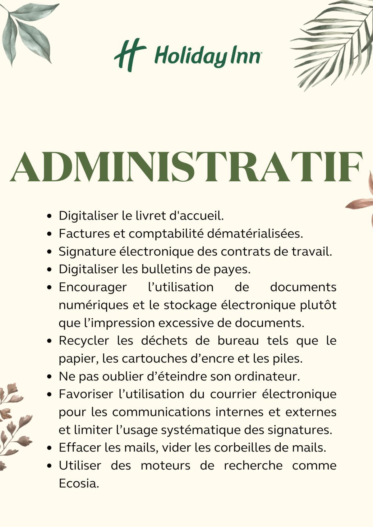 Nos éco gestes
