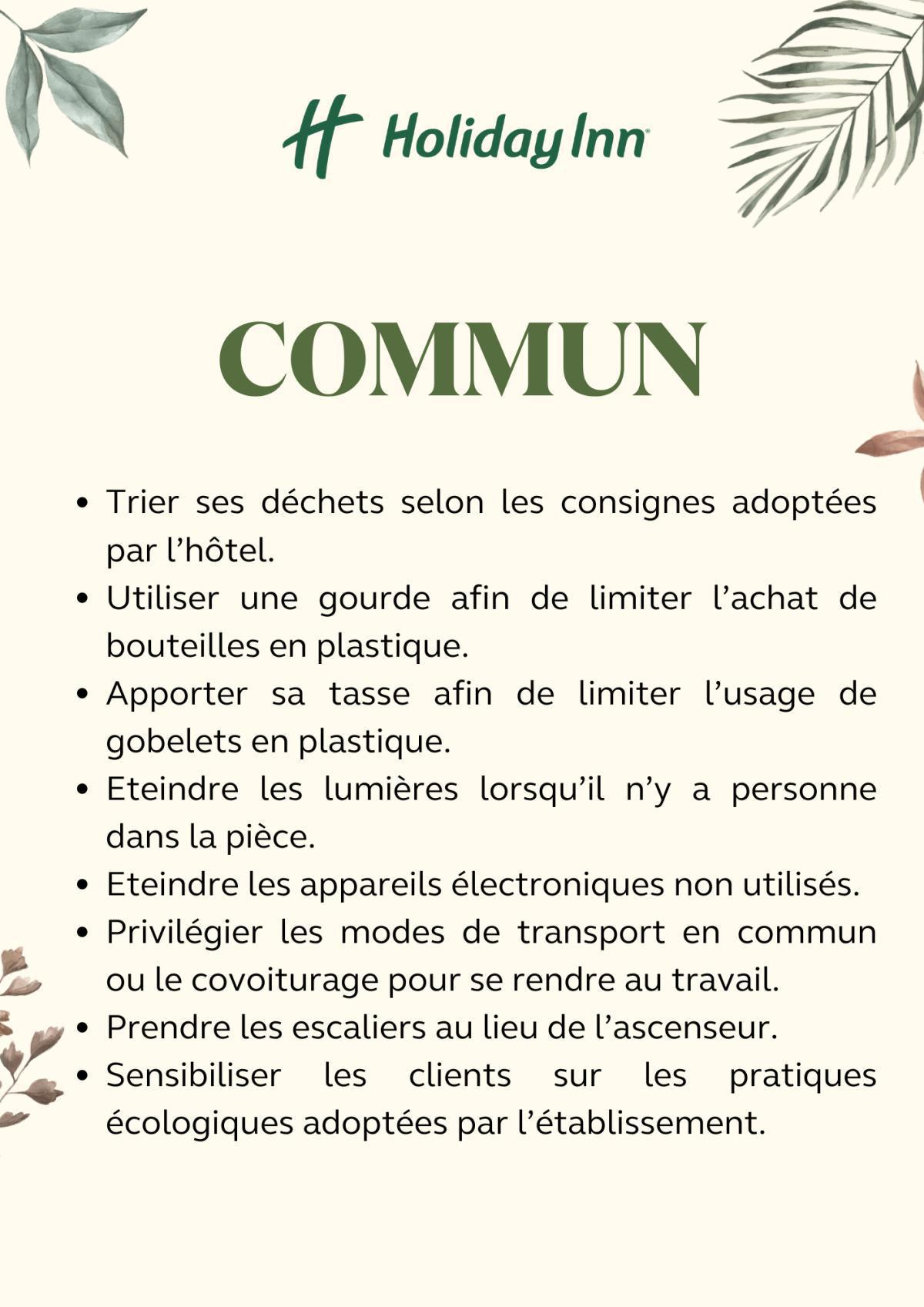 Nos éco gestes