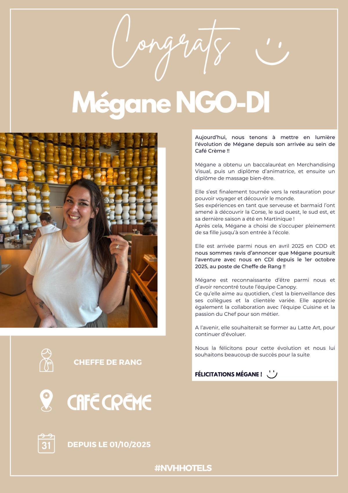 Nos évolutions en interne !