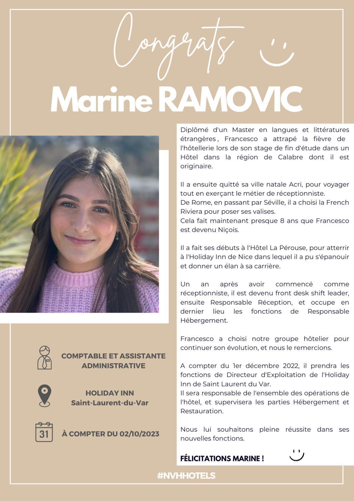 Nos évolutions en interne !