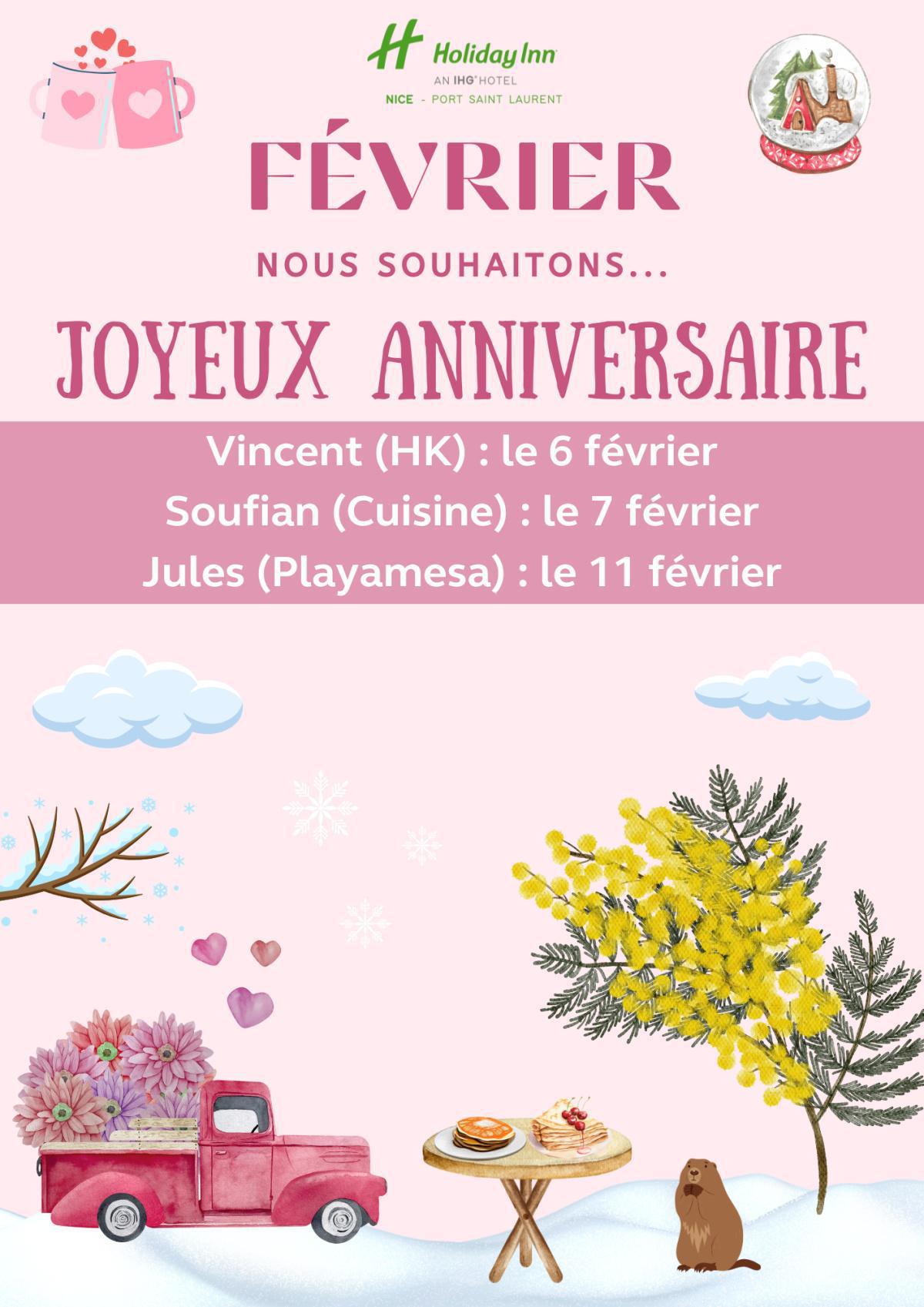 Enthusiast's Birthdays