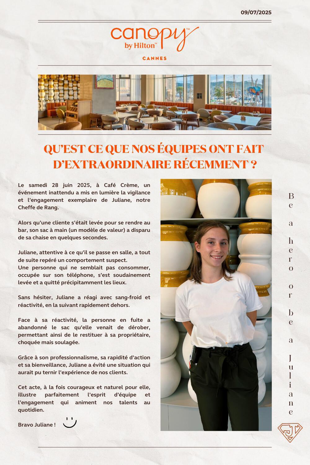 Vos actions extraordinaires !!!