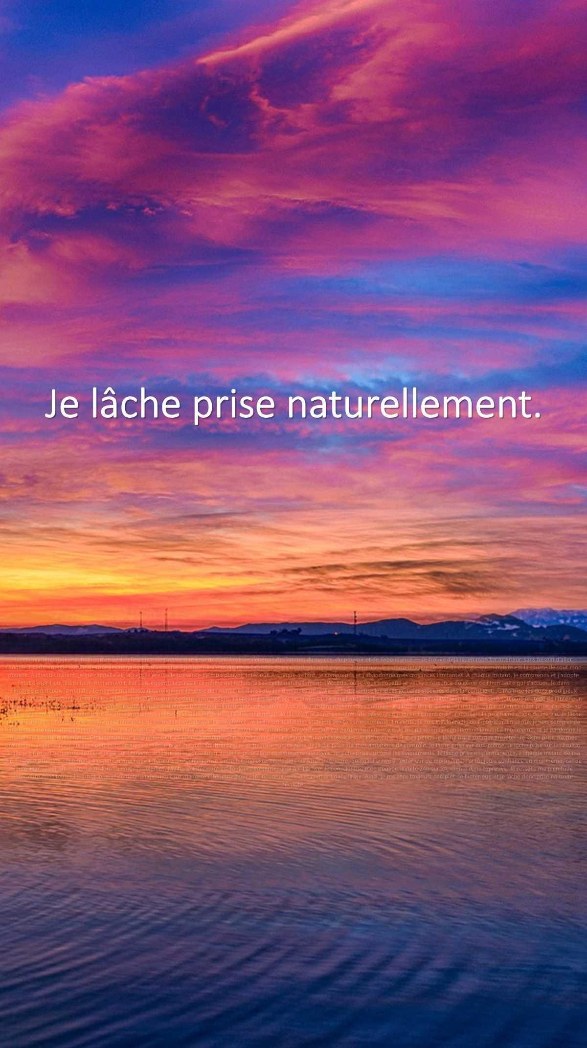 Lâcher-prise (écho-guidé) Lâcher-prise (écho-guidé)