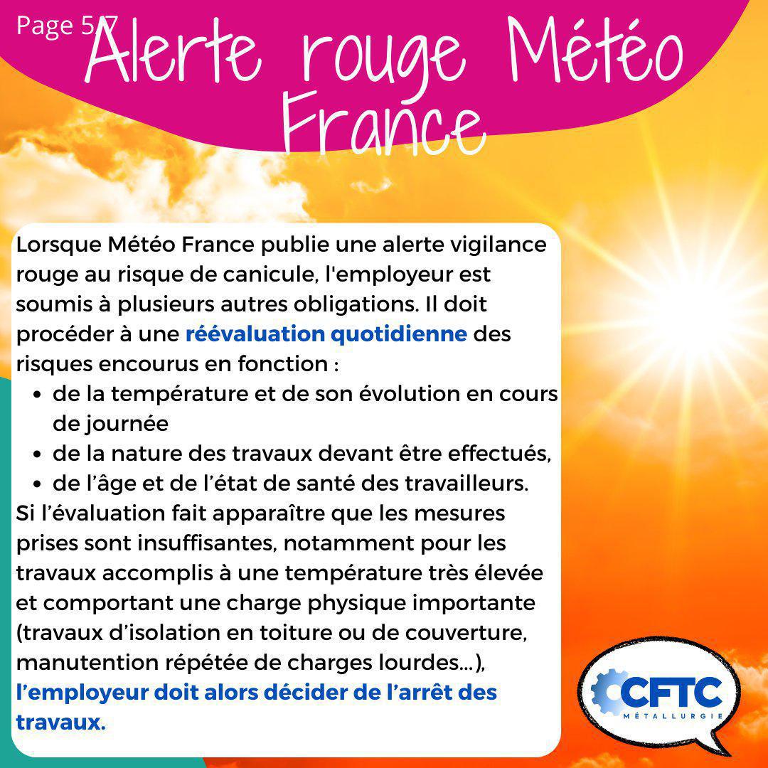 Canicule : quelles sont les obligations de l'employeur ? Canicule : quelles sont les obligations de l'employeur ?