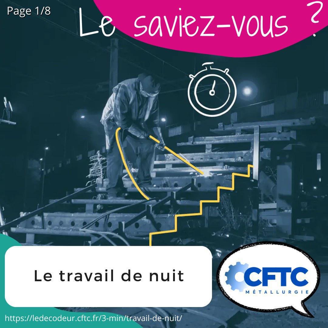 Le saviez-vous ? Le travail de nuit Le saviez-vous ? Le travail de nuit