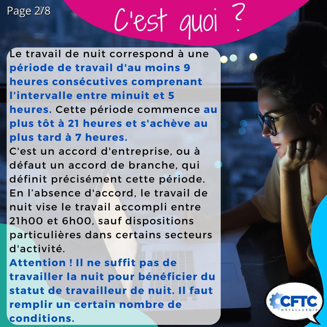 Le saviez-vous ? Le travail de nuit Le saviez-vous ? Le travail de nuit