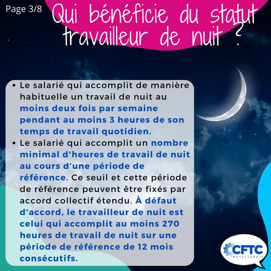 Le saviez-vous ? Le travail de nuit Le saviez-vous ? Le travail de nuit