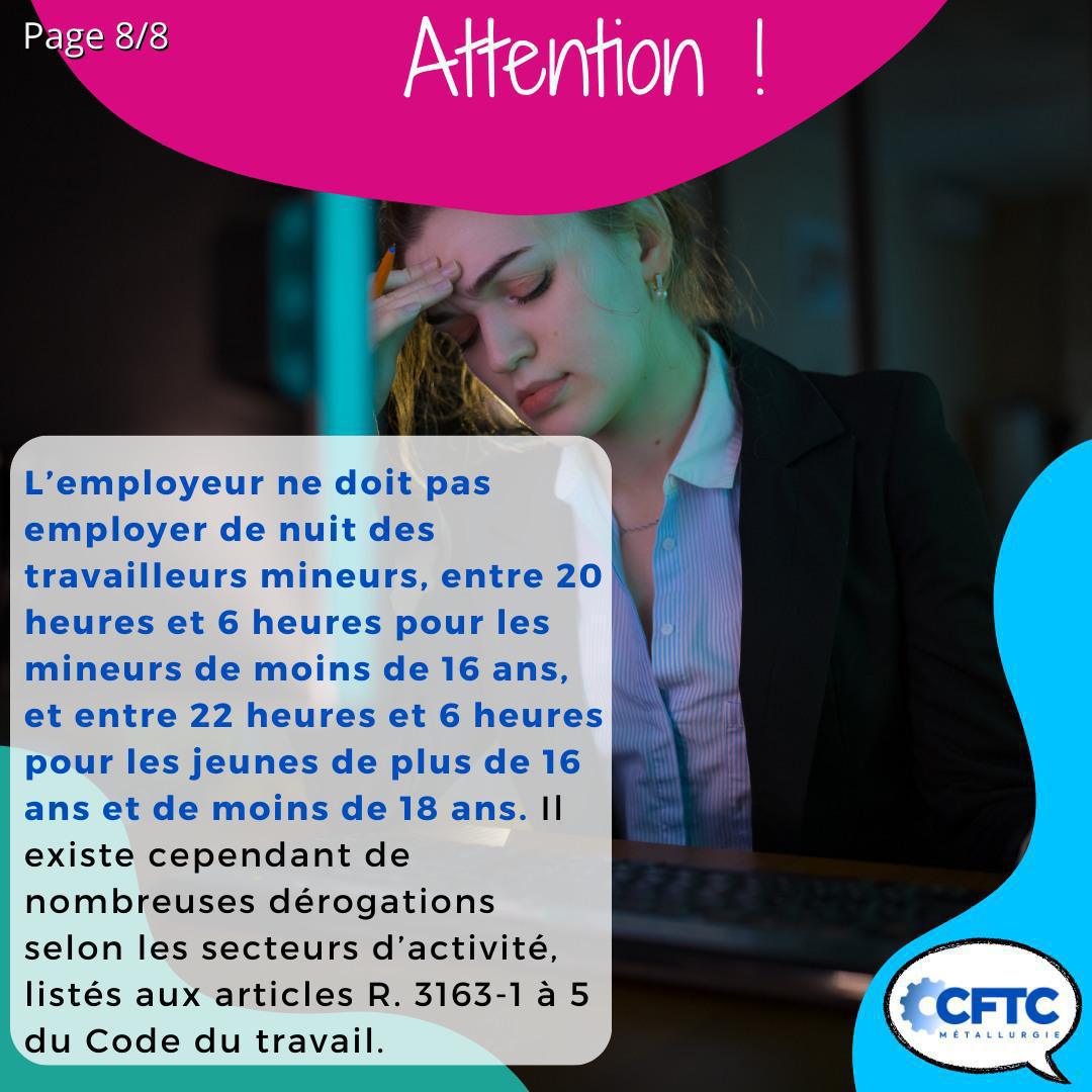 Le saviez-vous ? Le travail de nuit Le saviez-vous ? Le travail de nuit