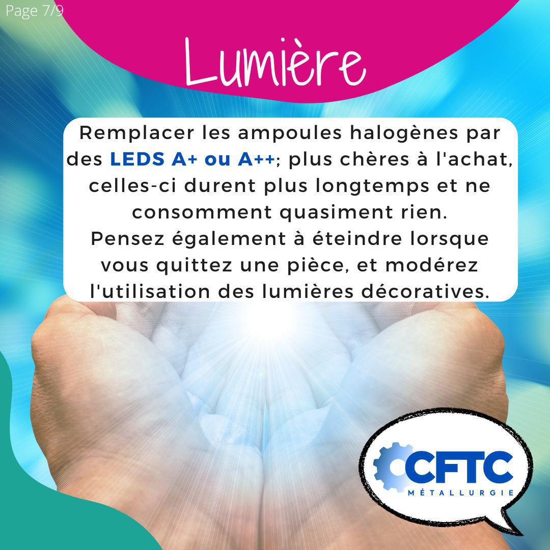 Le saviez-vous ? Economies d'énergie ❄️ Le saviez-vous ? Economies d'énergie ❄️