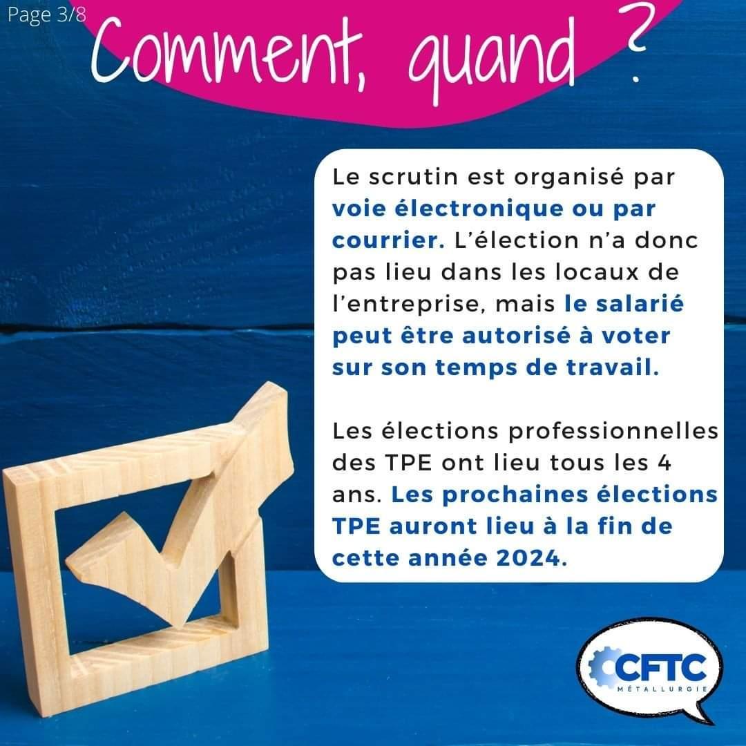 Le saviez-vous? Élections TPE Le saviez-vous? Élections TPE