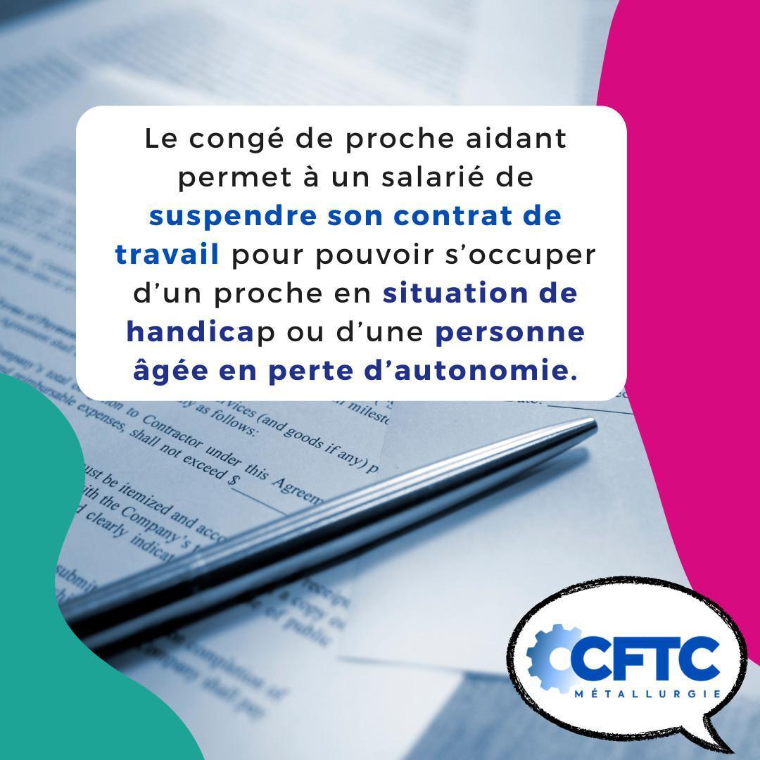 Le saviez-vous ? Le congé de proche aidant(e) Le saviez-vous ? Le congé de proche aidant(e)