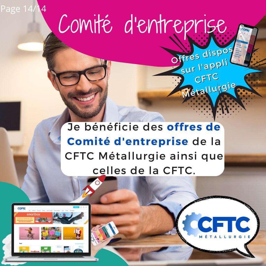 Le saviez-vous ? Les avantages CFTC Métallurgie 📣