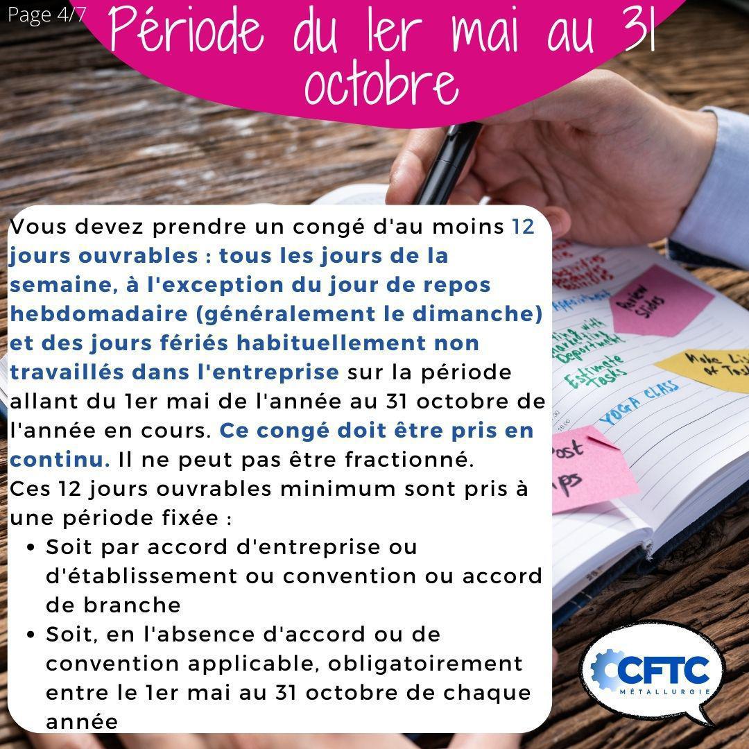 đ€Le saviez-vous ? Le congĂ© de fractionnement. đ€Le saviez-vous ? Le congĂ© de fractionnement.