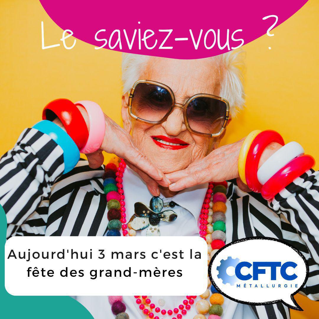 Le saviez-vous ? Bonne fête mémé ! 😘💐