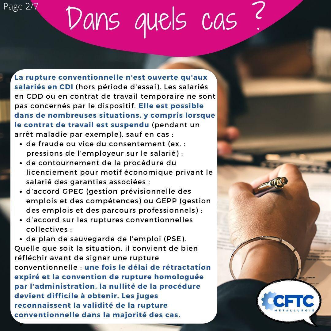Le saviez-vous ? La rupture conventionnelle. Le saviez-vous ? La rupture conventionnelle.