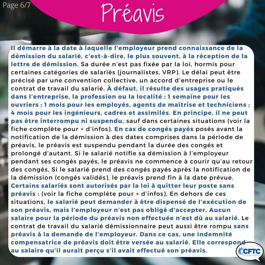 Le saviez-vous ? La démission  Le saviez-vous ? La démission