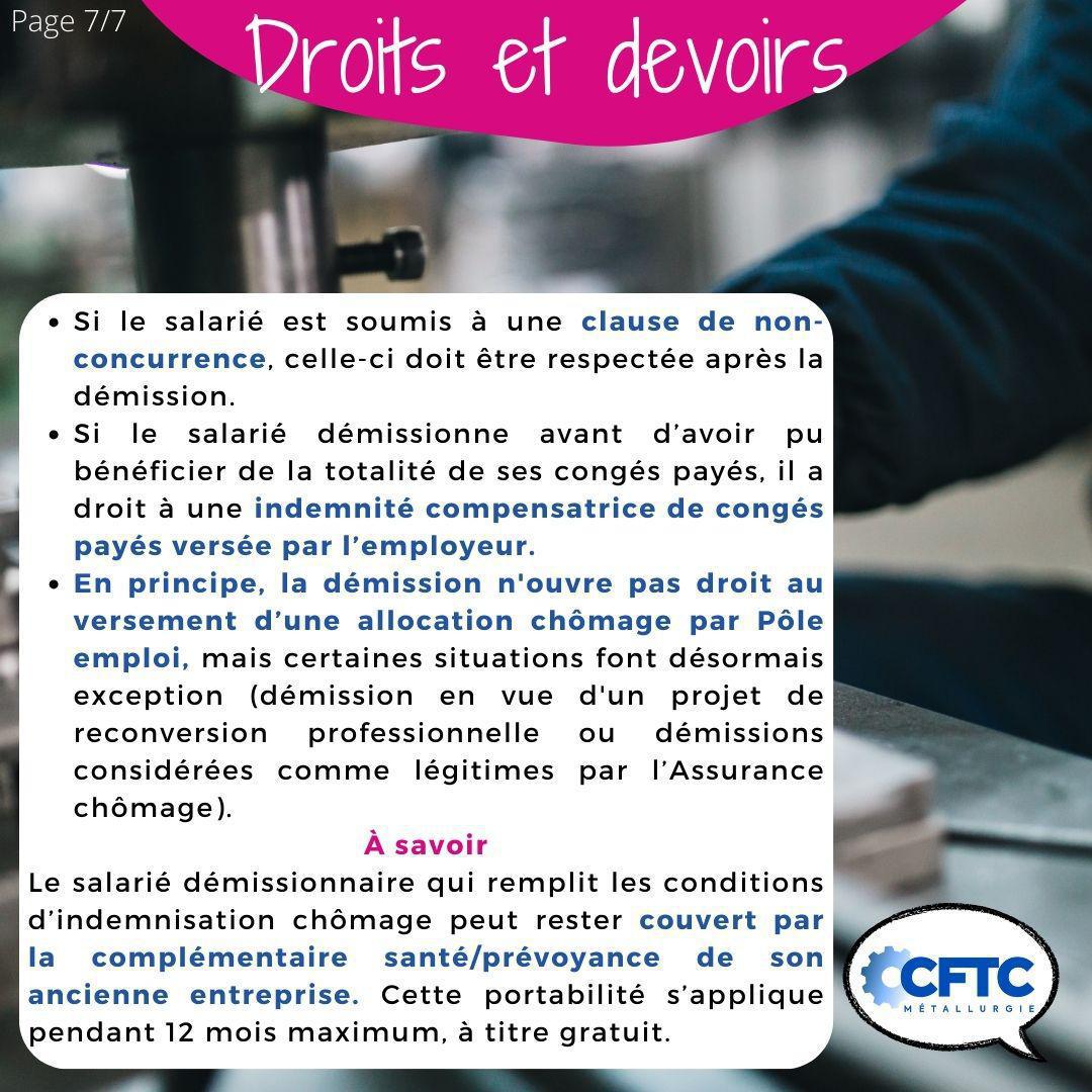 Le saviez-vous ? La démission  Le saviez-vous ? La démission