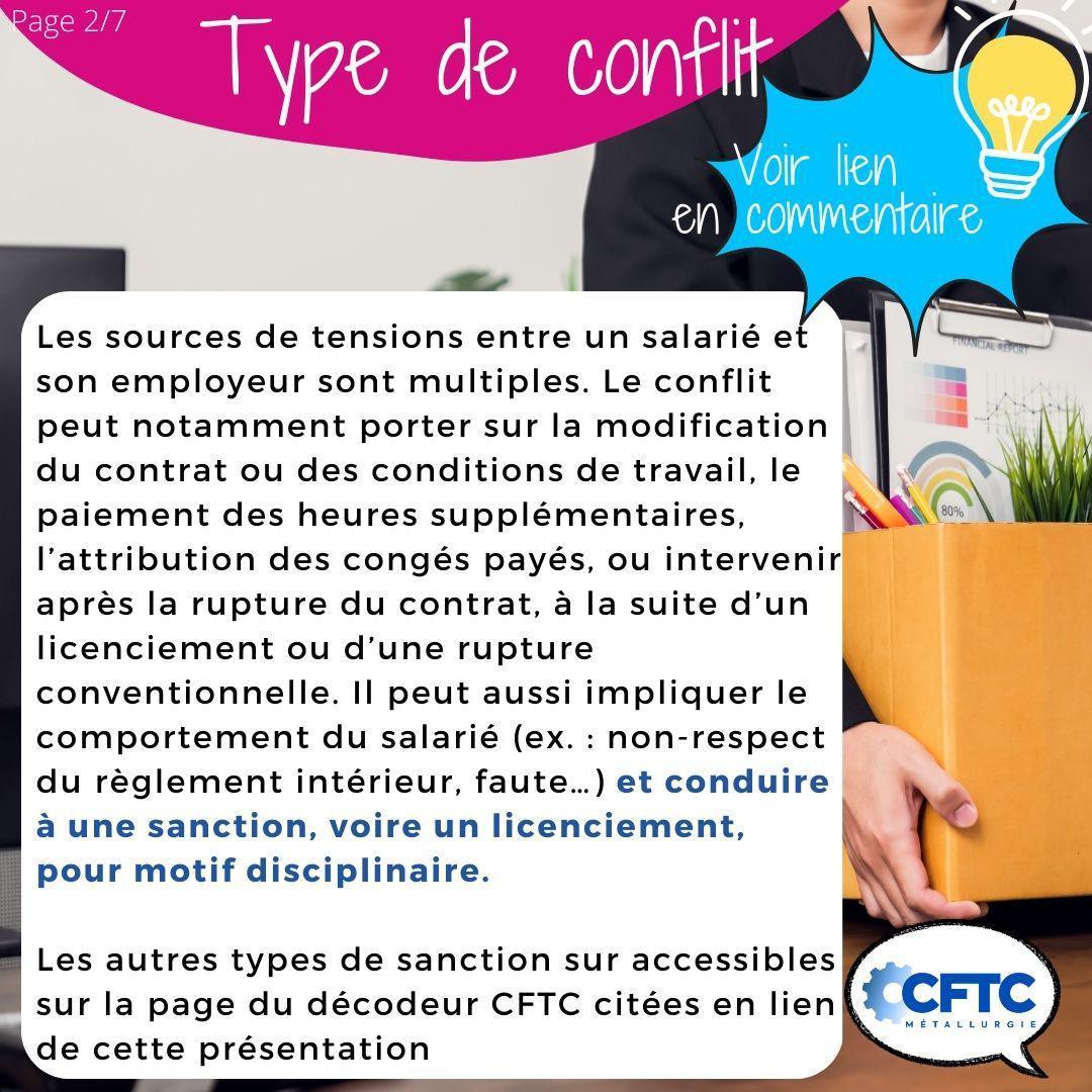 Le saviez-vous ? Les conflits individuels. Le saviez-vous ? Les conflits individuels.