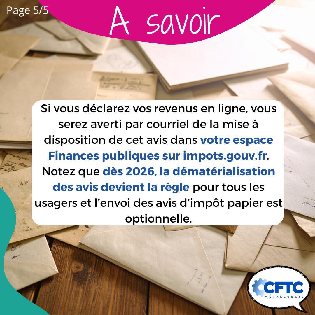 Le saviez-vous ? Impôts sur le revenu