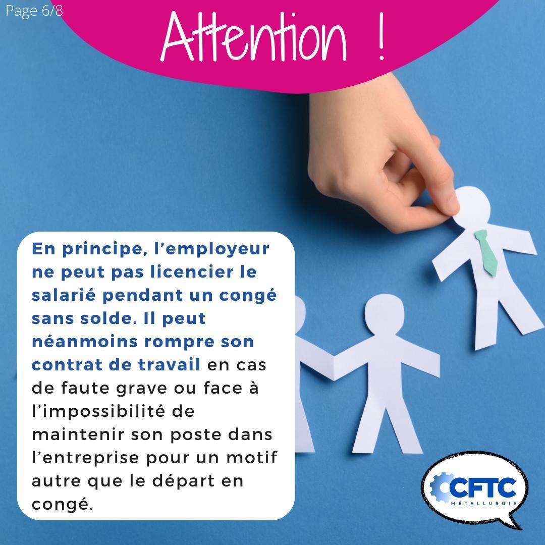 Le saviez-vous ? Le congé sans solde 🤓📅 Le saviez-vous ? Le congé sans solde 🤓📅