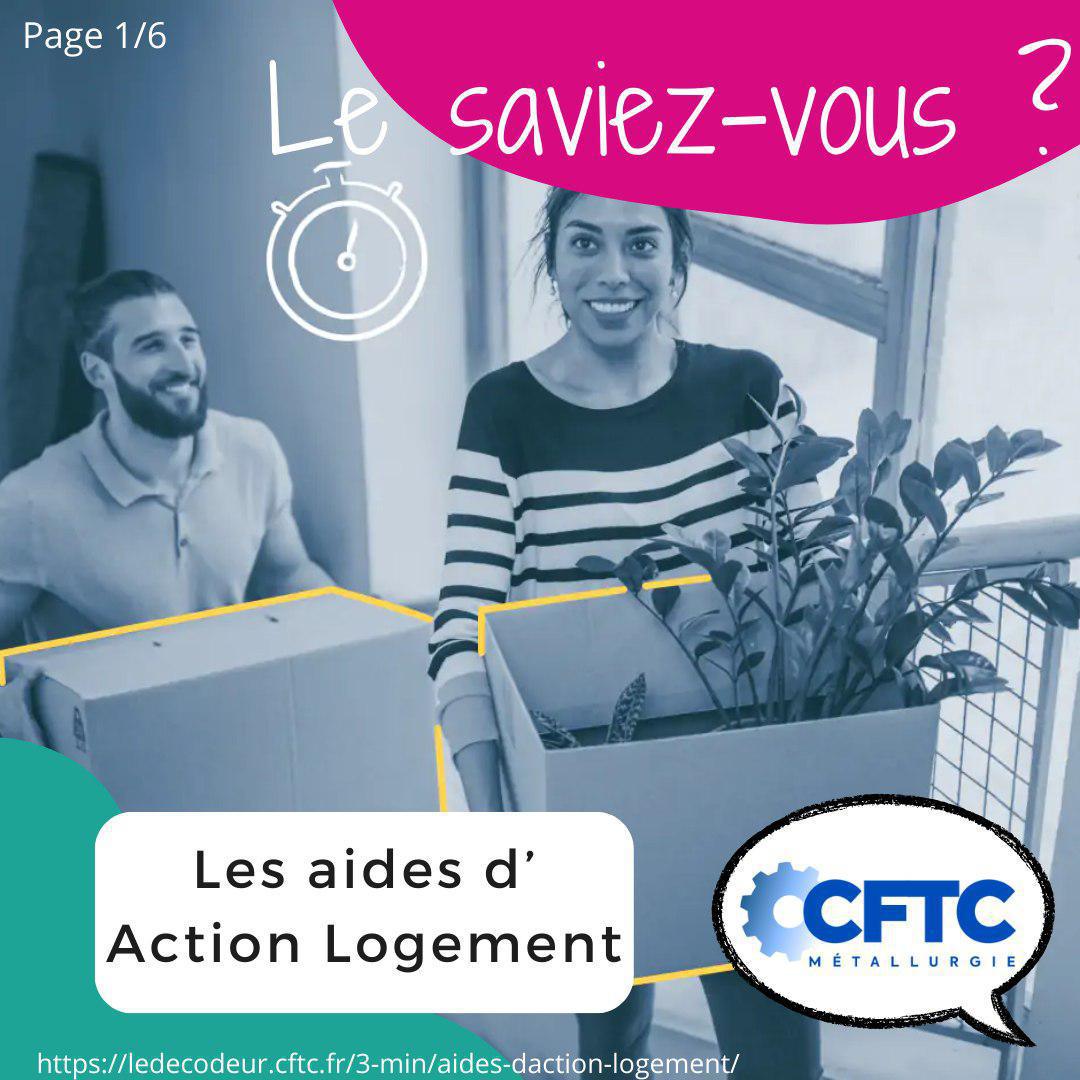 Le saviez-vous ? Action Logement 🏠