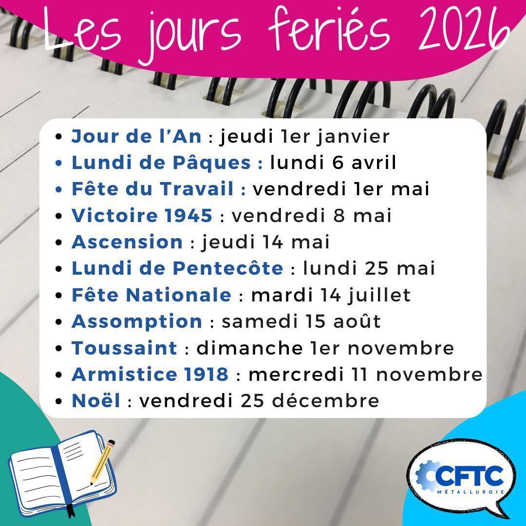 Le saviez-vous ? Les ponts et jours feriés Le saviez-vous ? Les ponts et jours feriés