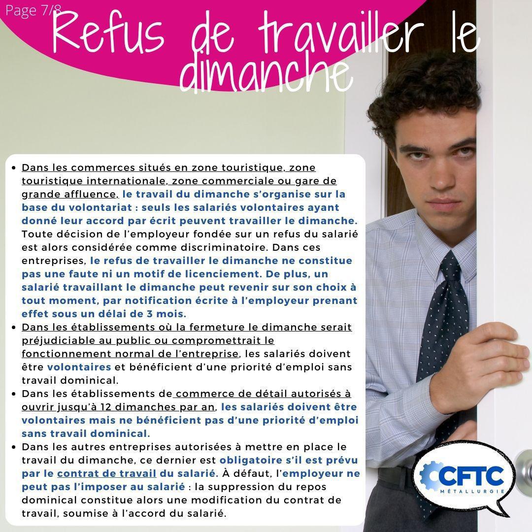 Le saviez-vous ? Le travail du dimanche. Le saviez-vous ? Le travail du dimanche.