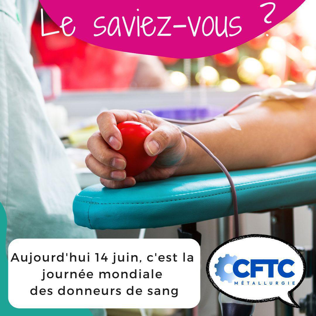 Journée mondiale du don du sang