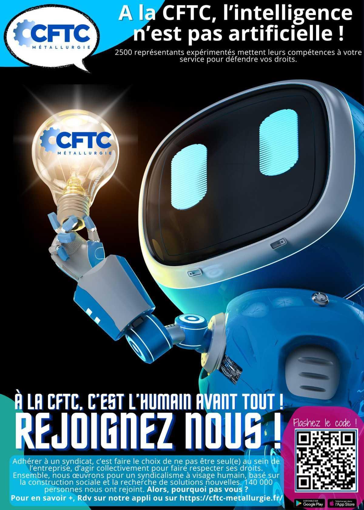 Adhérez à la CFTC ! Adhérez à la CFTC !