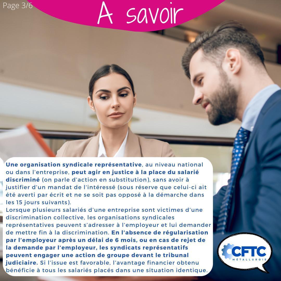 Égalité femmes – hommes : recours du salarié Égalité femmes – hommes : recours du salarié
