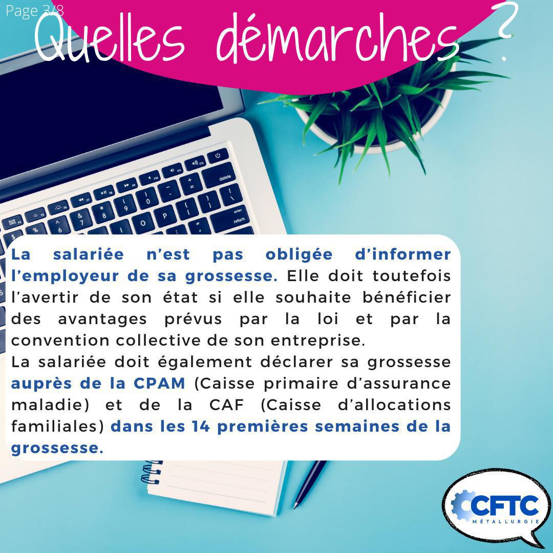 Le congé maternité Le congé maternité