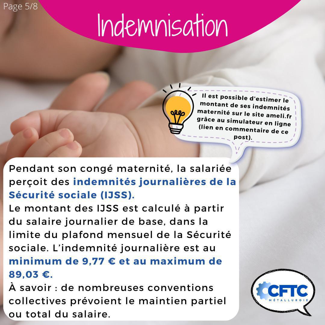 Le congé maternité Le congé maternité