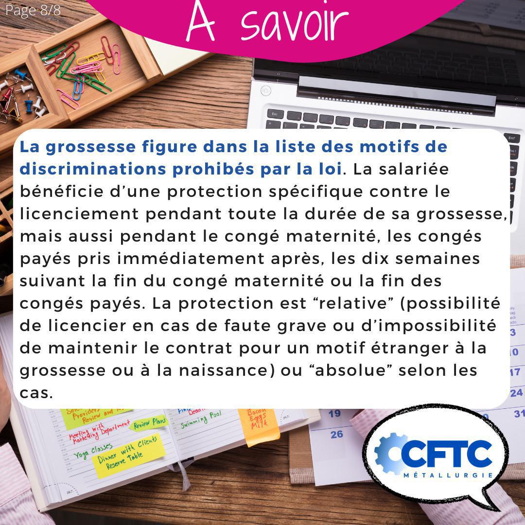 Le congé maternité Le congé maternité