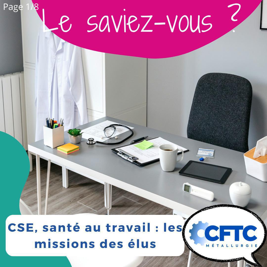 CSE, santé au travail : les mission des élu(e)s CSE, santé au travail : les mission des élu(e)s