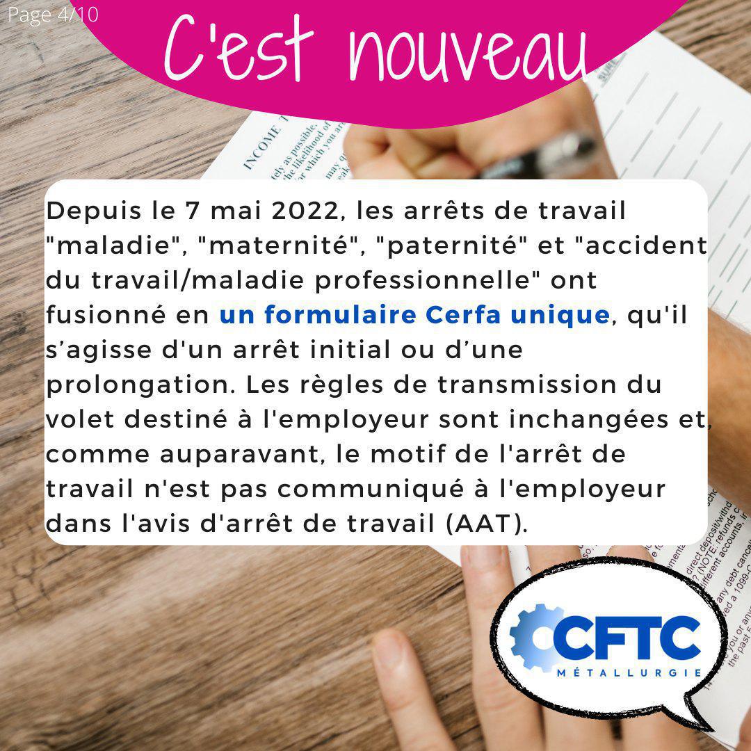 L'arrêt maladie 🤒 L'arrêt maladie 🤒