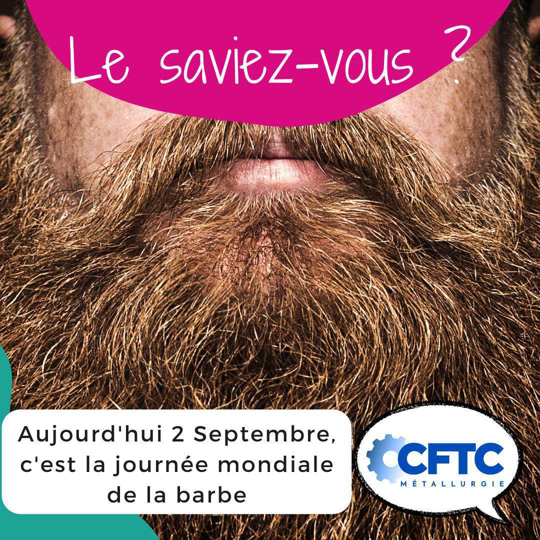 Journée mondiale de la barbe 🧔