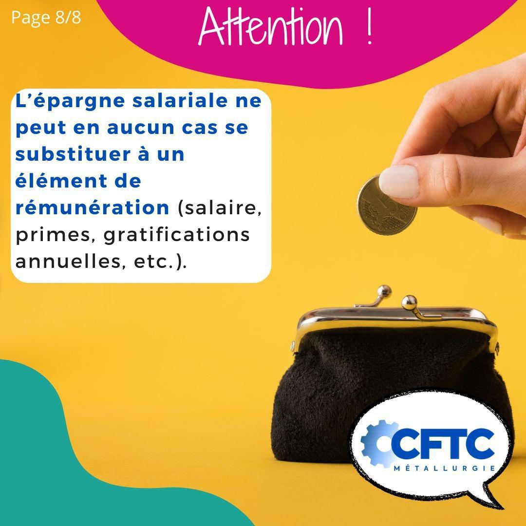 L' épargne salariale L' épargne salariale