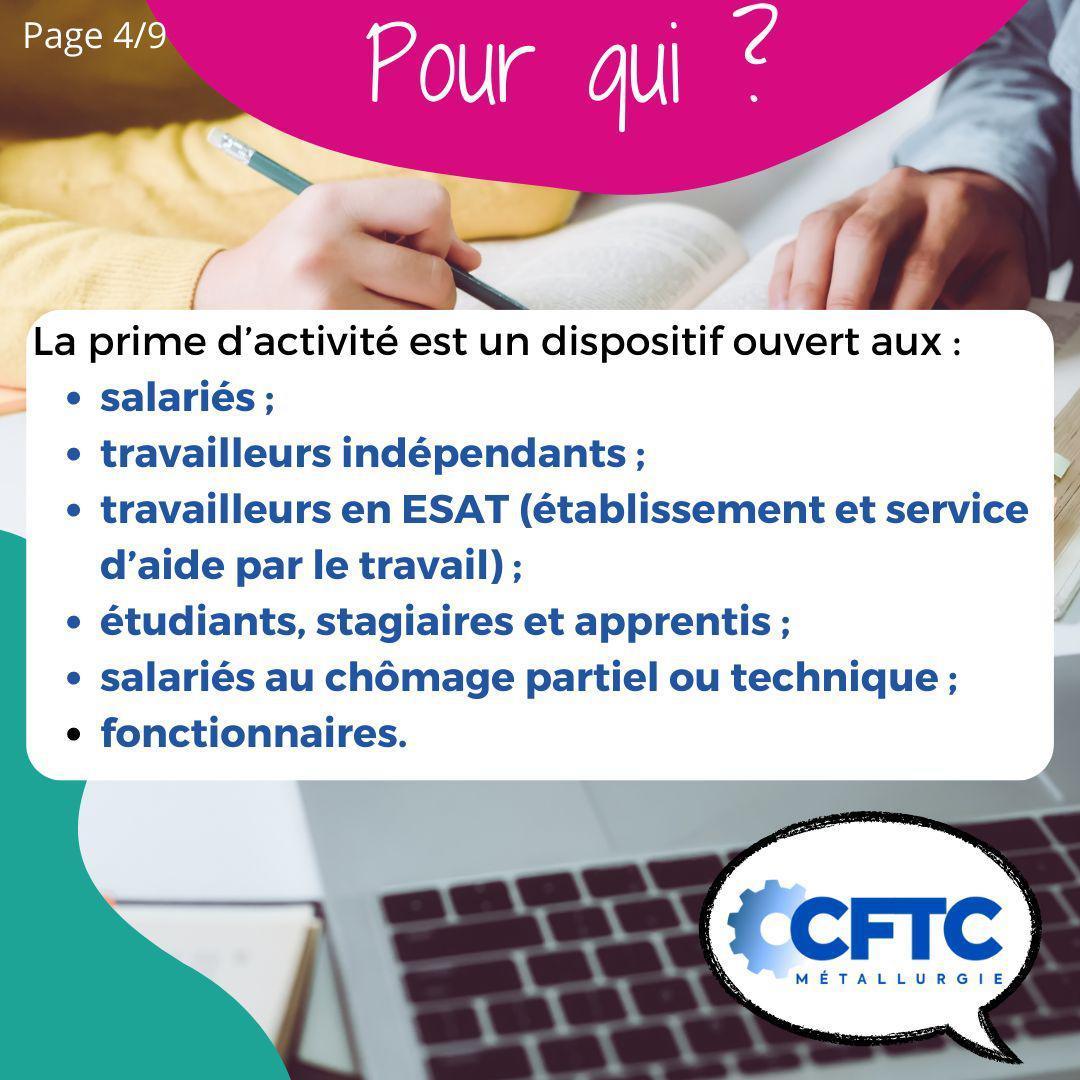 La prime d'activité La prime d'activité