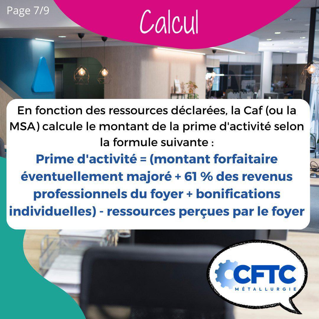 La prime d'activité La prime d'activité