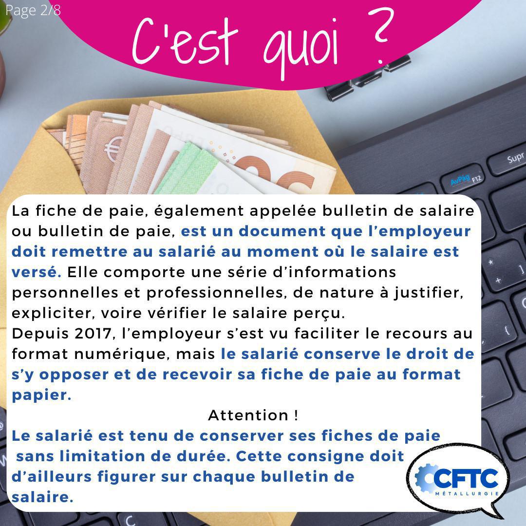 Le saviez-vous ? La fiche de paie 💰 Le saviez-vous ? La fiche de paie 💰
