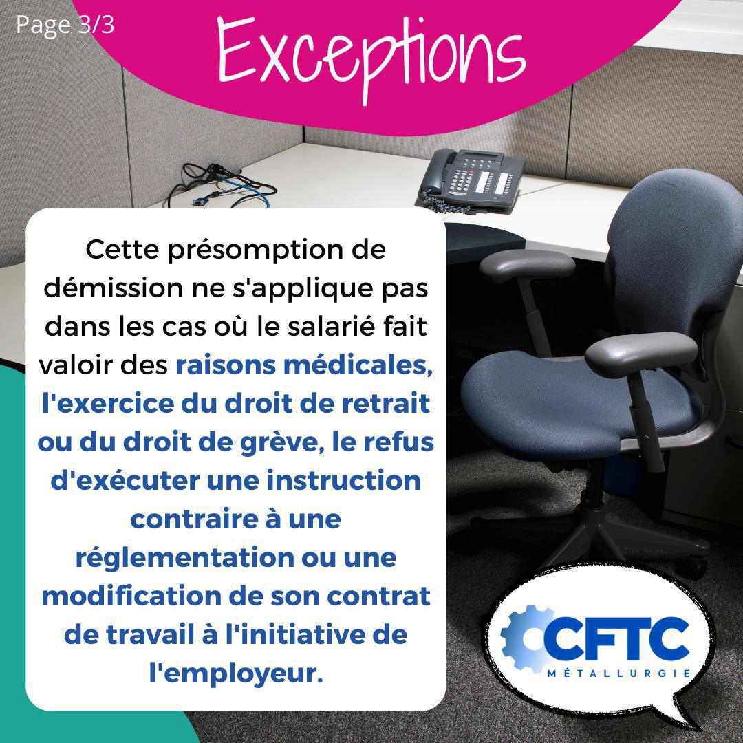L'abandon de poste ne donne plus droit au chômage. L'abandon de poste ne donne plus droit au chômage.