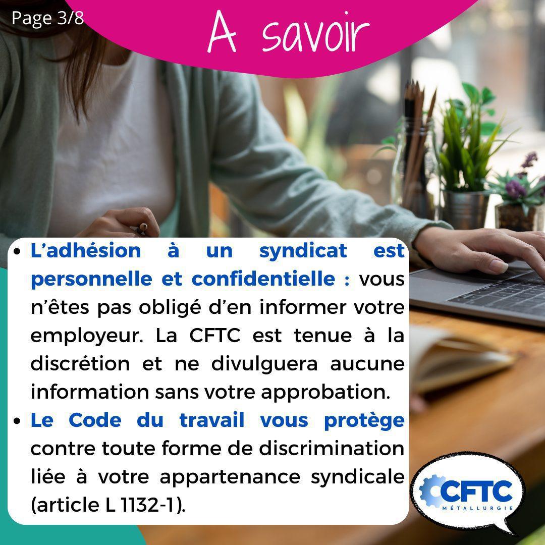 Ya-t-il un rique à se syndiquer ? Ya-t-il un rique à se syndiquer ?