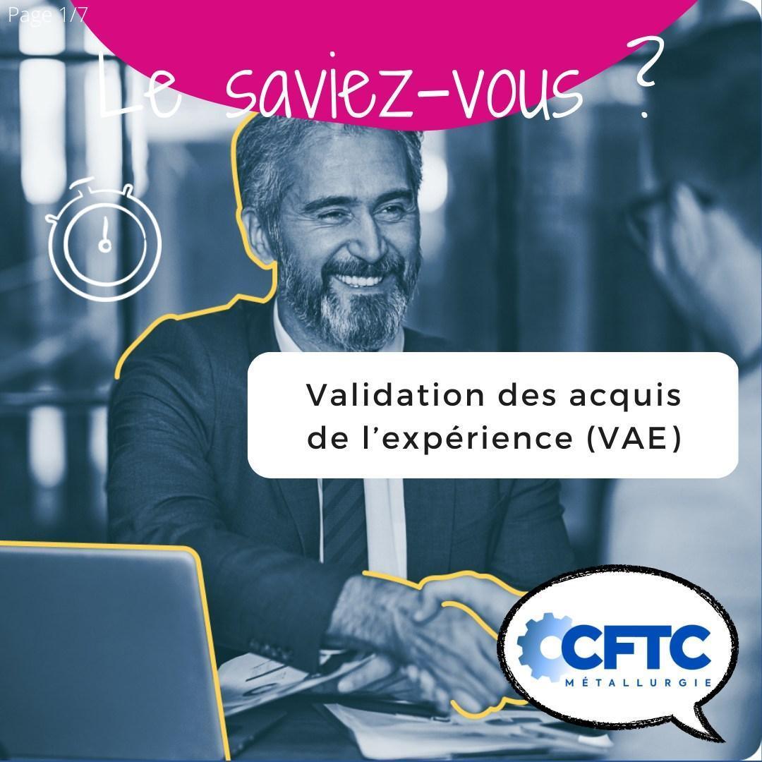 La VAE (Validation des Acquis de l'ExpĂ©rience) đ La VAE (Validation des Acquis de l'ExpĂ©rience) đ